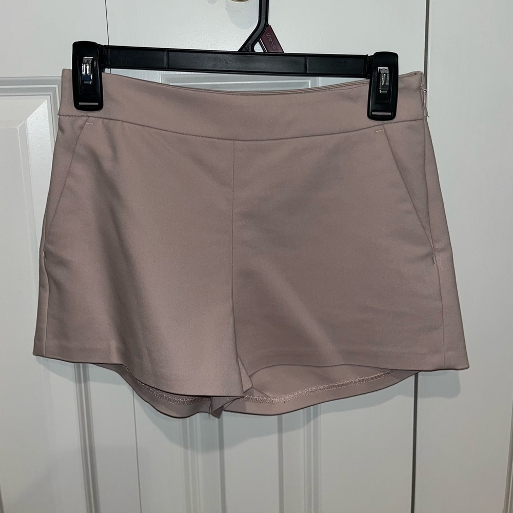 Women's blush pink shorts